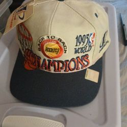 Houston Rockets Back To Back 1995 CHAMPIONSHIP SNAP BACK