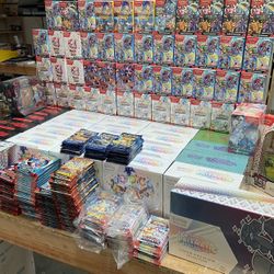 SEALED POKEMON - Prismatic Evolutions , 151 , Destined Rivals , Journey Together , Paldean Fates , Surging Sparks , XY Evolutions , Temporal Forces 