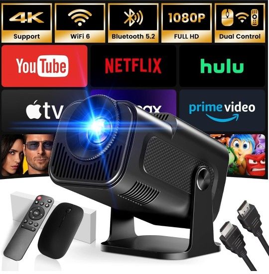 Mini Projector 1920*1080P 4K Retails $143