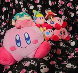 Kirby's plushes