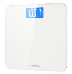 Digital Bathroom Scale with Easy-to-Read Backlit LCD