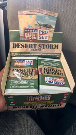 Desert storm card