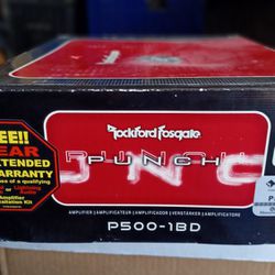 Fosgate Punch P500 1bd