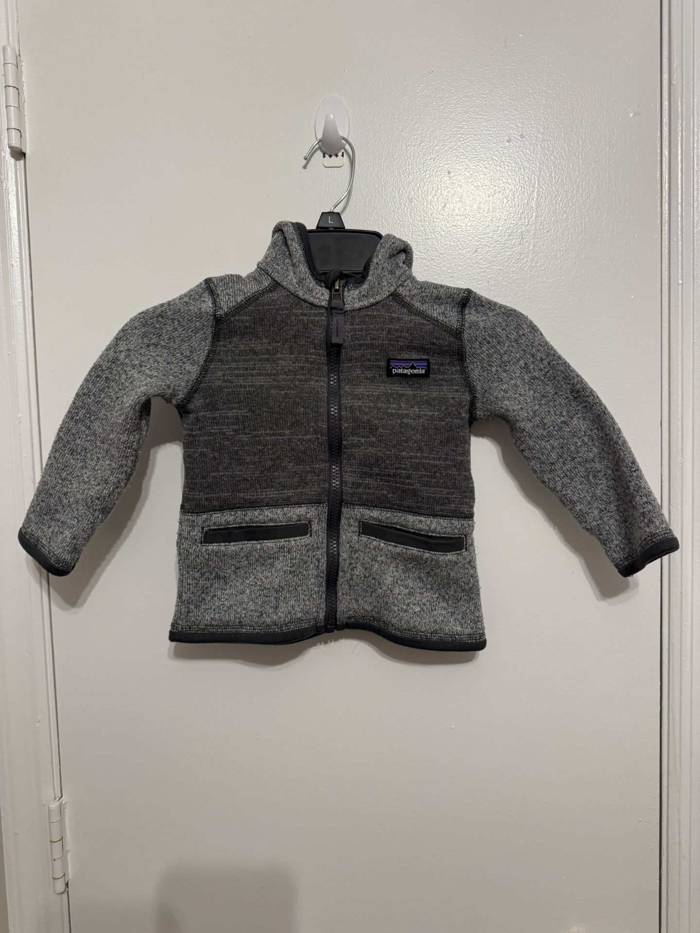 Patagonia Better Sweater Toddler Grey Size 12-18 M