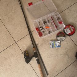 Fishing Rod D2000B w/small Set