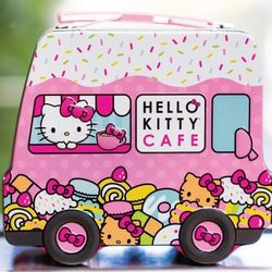 Nwt Hello Kitty Cafe Lunch Metal Tin