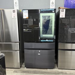 😍SAMSUNG BESPOKE AI VISION INSIDE FAMILY HUB XL SCREEN WITH BEVERAGE CENTER AND ICE MAKER😍FINANCING AVAILABLE 😍