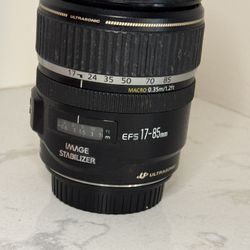 Canon Image Stabilizer 17-85mm Zoom Lens