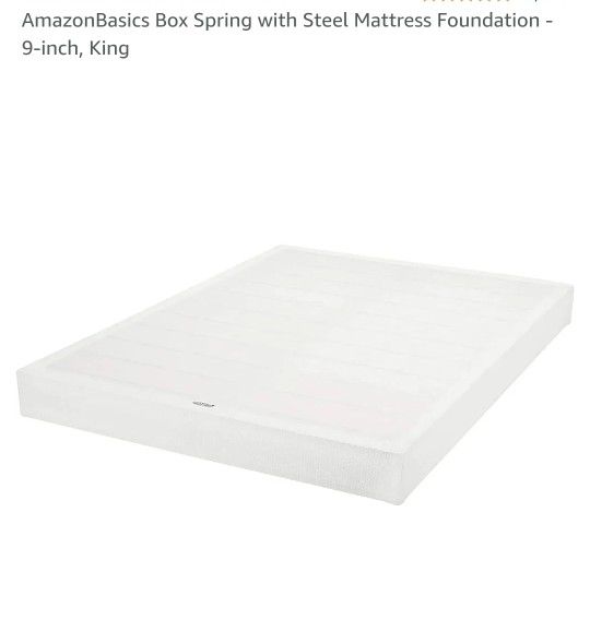 New King Size 9 Inch Smart Tool Free Spring Box For Bed Frame 