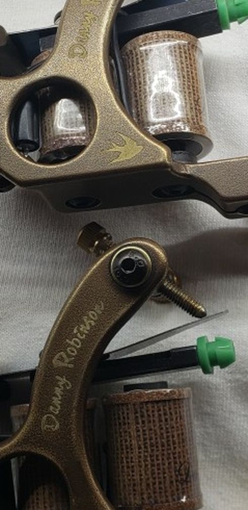 Danny Robinson Brass Tattoo Machines