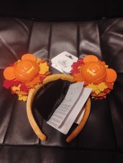 Disney Parks 2026 Fall/Pumpkin light up ears