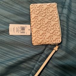 Coach wristlet wallet brand new Tan/cream
