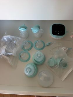 Double Electric Breast Pump + Accessories
