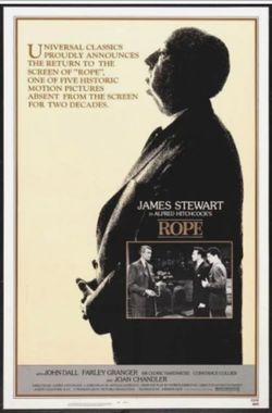 Alfred Hitchcock  movie poster original 1983