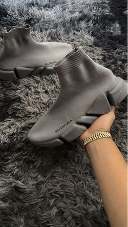 Balenciaga Speed Trainer Sneakers Gray