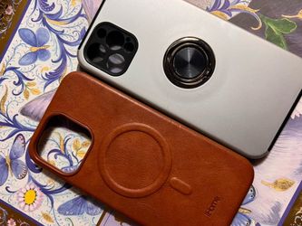 Two iPhone Cases with Ring Holder and MagSafe