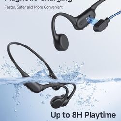 OPEN EAR WIRELESS BONE CONDUCTION HEADPHONES