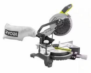 New in box.  RYOBI 9 Amp Corded 7-1/4 in. Compound Miter Saw