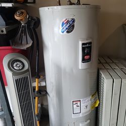 Hot water heater.
