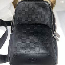 Louis Vuitton Avenue Sling Bag Damier Graphite