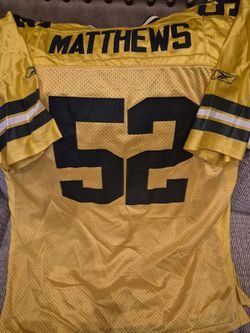 Matthews  #52 4XL Football Jersey