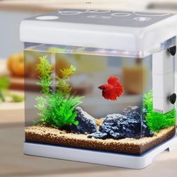 Amazon Complete 5 Gallon Aquarium Starter Kit with LED Light - Betta-Friendly Design. $50.00 Pick Up In South Gate 
