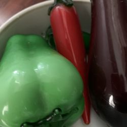 Glass veggies