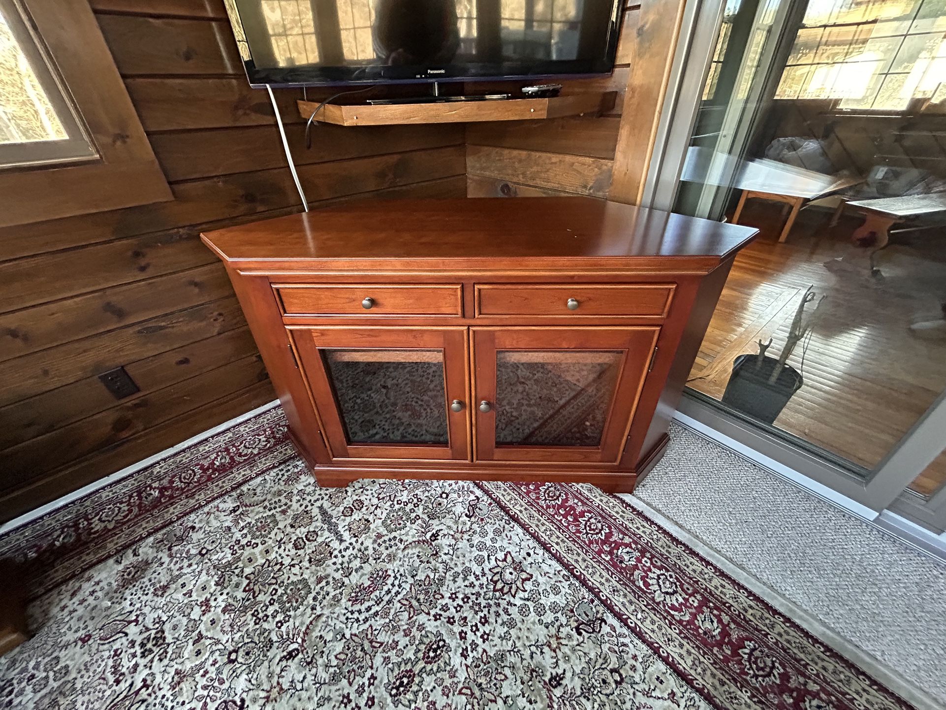 Corner Entertainment Center 