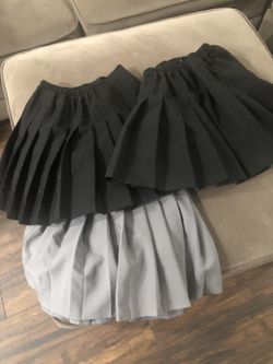 Girls School Skirts (6-8)