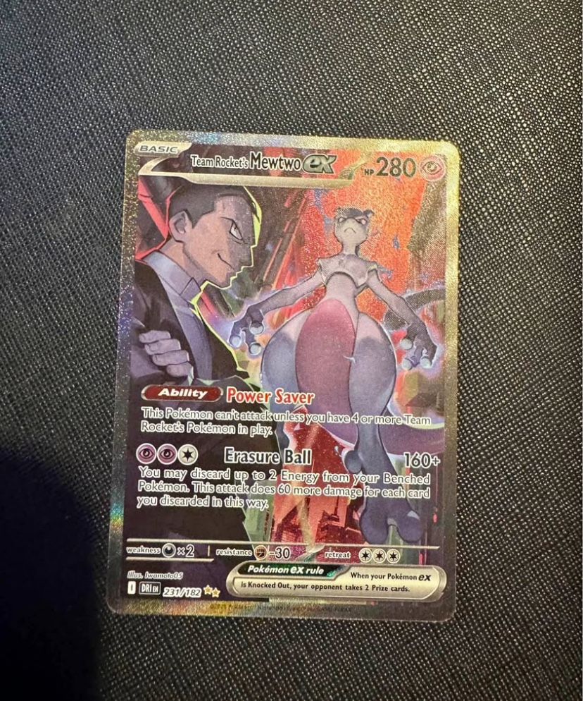 Rockets mewtwo ex Sir