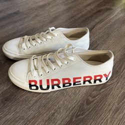 Men's Burberry Canvas Shoes