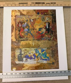 Set of 2 beautiful quality prints of Tanya Wissotzky and Alexander Galtchansky