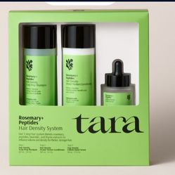 Tara Rosemary+Peptides Hair Density System