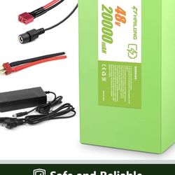 H HAILONG 48V  Universal Power Pack Rechargeable Battery for E-lec-tri-c Bike Scooter Tricicycle