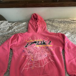 Pink Spider Hoodie