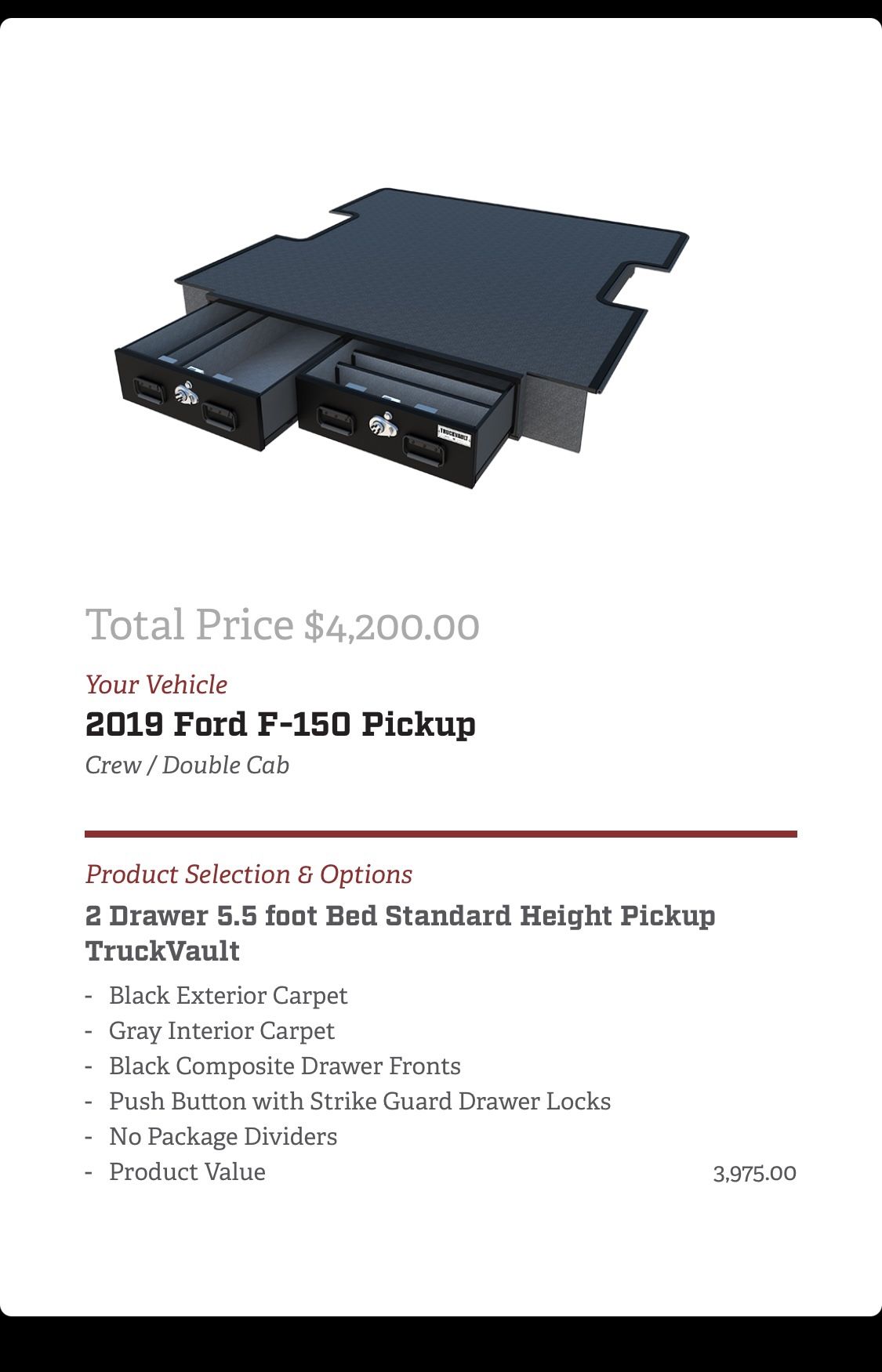 Truck Vault