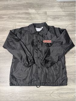 Dunbrooke San Francisco 49ers Men's Black Windbreaker Jacket Size S