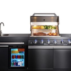 Brand New Bbq Island 