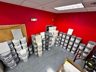 5 Gallon Wall Paint Buckets - Interior Latex Paint - Low Odor, Zero VOC, Eco Friendly