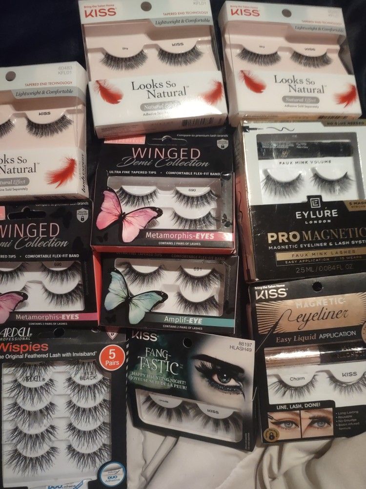 Large Lot Of Lashes 