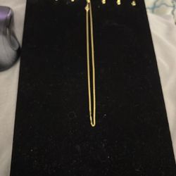 10 K yellow Gold Necklace  16in