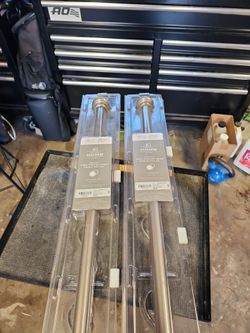 2 Curtain Rods 28" - 48"  New