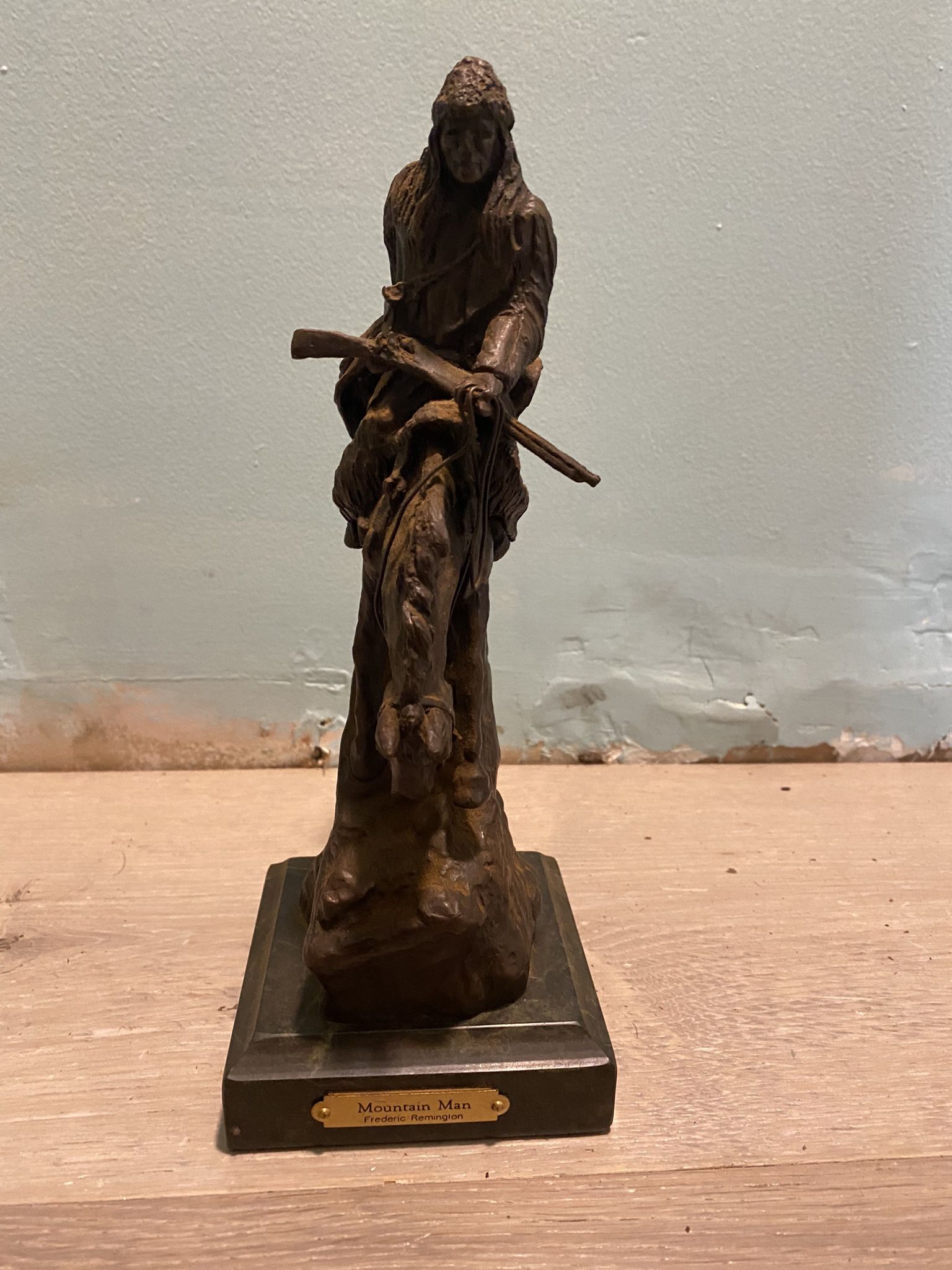 Fredric Remington Bronze Statue 