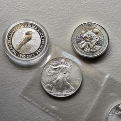 Silver Eagles, Silver Kookaburras, Maple Leafs