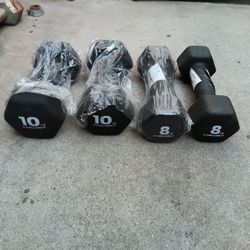 SET DUMBELLS NEOPRENE