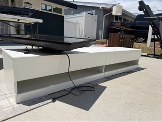 Floating tv stand