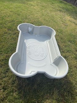 One Dog One Bone Plastic Dog Pool