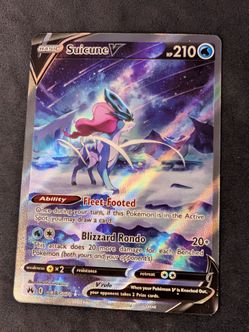Pokemon Crown Zenith Suicune V