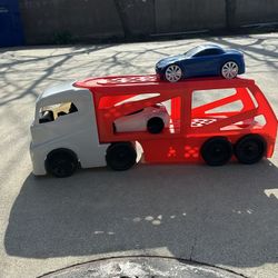 Little Tikes Transporter And Cars