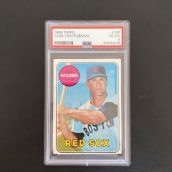 1969 Topps Carl Yastrzemski #130 PSA 4